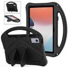 For OPPO Pad Air 10.36  2022 EVA Shockproof Tablet Case with Holder(Black) - 1