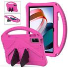 For Xiaomi Redmi Pad 10.6 2022 EVA Shockproof Tablet Case with Holder(Rose Red) - 1