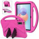 For Huawei Matepad 10.4 2022 EVA Shockproof Tablet Case with Holder(Rose Red) - 1