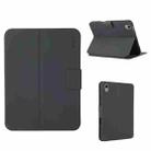 For iPad 10th Gen 10.9 2022 ENKAY TPU Back Cover Smart Leather Tablet Case with Pen Slot & Holder(Black) - 1