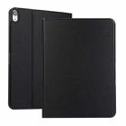 For iPad 10th Gen 10.9 2022 ENKAY PC Back Cover Smart Leather Tablet Case with Pen Slot & Holder(Black) - 1