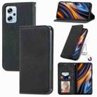 For Xiaomi Redmi Note 11T Pro / Poco X4 GT Retro Skin Feel Magnetic Leather Phone Case(Black) - 1