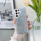 For Samsung Galaxy S23 Ultra 5G Glitter Glitter Drop Glue TPU Phone Case(Gold) - 1