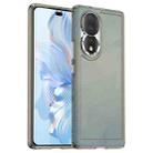 For Honor 80 Candy Series TPU Phone Case(Transparent Grey) - 1