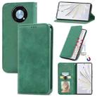 For Huawei Nova Y90 Retro Skin Feel Magnetic Leather Phone Case(Green) - 1