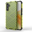 For Samsung Galaxy A54 5G Honeycomb Shockproof Phone Case(Green) - 1