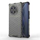 For vivo X90 Pro Honeycomb Shockproof Phone Case(Black) - 1