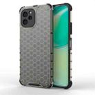 For Huawei Nova Y61 4G Honeycomb Shockproof Phone Case(Black) - 1