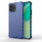 For Huawei Nova Y61 4G Honeycomb Shockproof Phone Case(Blue) - 1