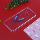 Stylish and Beautiful Pattern TPU Shockproof Cover Case for Galaxy A30(Feather) - 1