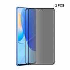 For Huawei Nova 9 SE / Honor 50 SE 2pcs ENKAY 28 Degree Anti-peeping Tempered Glass Full Screen Film - 1