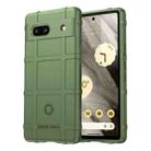 For Google Pixel 7A Full Coverage Shockproof TPU Phone Case(Army Green) - 1