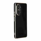 For Huawei Nova 9 SE 4G / 5G ENKAY Hat-Prince Precise Hole Electroplated TPU Shockproof Phone Case(Black) - 1