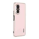 For Huawei Nova 9 SE 4G / 5G ENKAY Hat-Prince Precise Hole Electroplated TPU Shockproof Phone Case(Pink) - 1