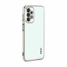 For Samsung Galaxy A32 5G ENKAY Hat-Prince Precise Hole Electroplated TPU Shockproof Phone Case(White) - 1