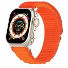 Double Color Nylon Watch Band For Apple Watch Ultra 49mm(Orange) - 1