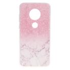 Stylish and Beautiful Pattern TPU Drop Protection Cover for MOTO G7(Marble) - 1