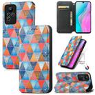 For Infinix Note 11 CaseNeo Colorful Magnetic Leather Phone Case(Rhombus Mandala) - 1