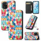 For UMIDIGI A13S CaseNeo Colorful Magnetic Leather Phone Case(Magic Space) - 1