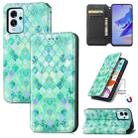 For ZTE Blade V40 Pro CaseNeo Colorful Magnetic Leather Phone Case(Emerald) - 1