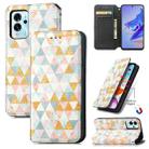 For ZTE Blade V40 Pro CaseNeo Colorful Magnetic Leather Phone Case(Rhombus) - 1