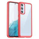 For Samsung Galaxy A54 5G Colorful Series Acrylic + TPU Phone Case(Red) - 1