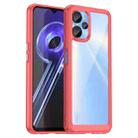For Realme 10S 5G Colorful Series Acrylic + TPU Phone Case(Red) - 1