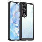 For Honor 80 Pro 5G Colorful Series Acrylic + TPU Phone Case(Black) - 1