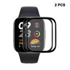 2 PCS For Redmi Watch 3 ENKAY 3D Full Coverage Soft PC Edge + PMMA HD Screen Protector Film - 1