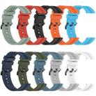 For Xiaomi Watch S2 42mm 22mm Concave Striped Slicone Watch Band(Rock Cyan) - 5