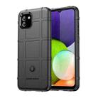 For Samsung Galaxy F04 Full Coverage Shockproof TPU Case(Black) - 1