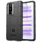 For Xiaomi Redmi K60 Pro Full Coverage Shockproof TPU Case(Black) - 1