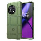 For OnePlus 11 5G Full Coverage Shockproof TPU Case(Green) - 1