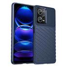 For Redmi Note12 Pro Speed Thunderbolt Shockproof TPU Protective Soft Phone Case(Blue) - 1