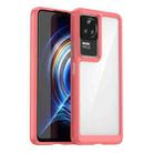 For Xiaomi Redmi K60E Colorful Series Acrylic + TPU Phone Case(Red) - 1