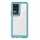 For Xiaomi Redmi K60E Colorful Series Acrylic + TPU Phone Case(Transparent Blue) - 1