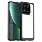 For Xiaomi 13 Pro Colorful Series Acrylic + TPU Phone Case(Black) - 1