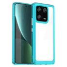 For Xiaomi 13 Pro Colorful Series Acrylic + TPU Phone Case(Transparent Blue) - 1