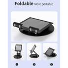 JUNSUNMAY 360 Degrees Rotating Foldable Laptop Desktop Holder Height / Angle Adjustable(Black) - 9