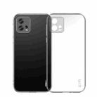 For Motorola Moto G72 MOFI Ming Series Ultra-thin TPU Phone Case(Transparent) - 1