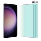 10pcs For Samsung Galaxy S23+ 5G ENKAY Hat-Prince 0.18mm Ultra-thin 9H Tempered Glass Film, Support Ultrasonic Fingerprint Unclock - 1