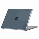 For Microsoft Surface Laptop Go 1/2 12.4 1943/2013 ENKAY Hat-Prince Shockproof Crystal Hard Case(Black) - 1