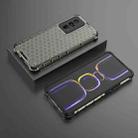 For Xiaomi Redmi K60 / K60 Pro Shockproof Honeycomb Phone Case(Black) - 3