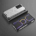 For Xiaomi Redmi K60 / K60 Pro Shockproof Honeycomb Phone Case(White) - 3