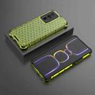 For Xiaomi Redmi K60 / K60 Pro Shockproof Honeycomb Phone Case(Green) - 3
