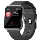 KS03 1.72 inch Color Screen Smart Watch,Support Heart Rate Monitoring / Blood Pressure Monitoring(Black) - 1