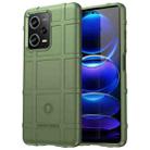 For Xiaomi Poco X5 Full Coverage Shockproof TPU Case(Army Green) - 1