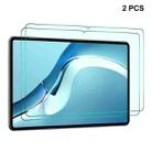 For Huawei MatePad Pro 12.6 2021 2pcs ENKAY 0.33mm Explosion-proof Tempered Glass Film - 1
