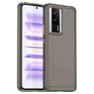For Xiaomi Redmi K60 Pro Candy Series TPU Phone Case(Transparent Grey) - 1