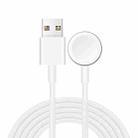 1m USB Magnetic Fast Charger Charging Cable for Watch Apple Series Ultra/8/7/6/SE/SE2/5/4/3/2(White) - 1